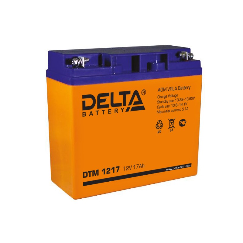  Delta DT DTM 1217 (DTM 1217)                                              17ah 12V -    